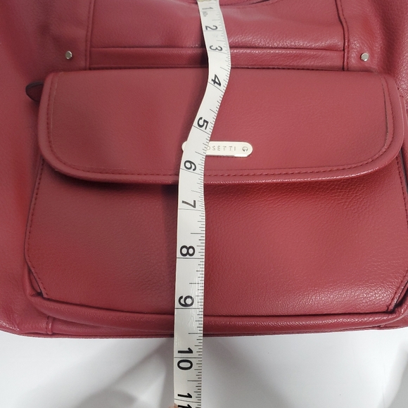Rosetti Red Shoulder Bag Casual Chic Purse Faux Leather Hand Bag Valentines Day - Picture 4 of 12
